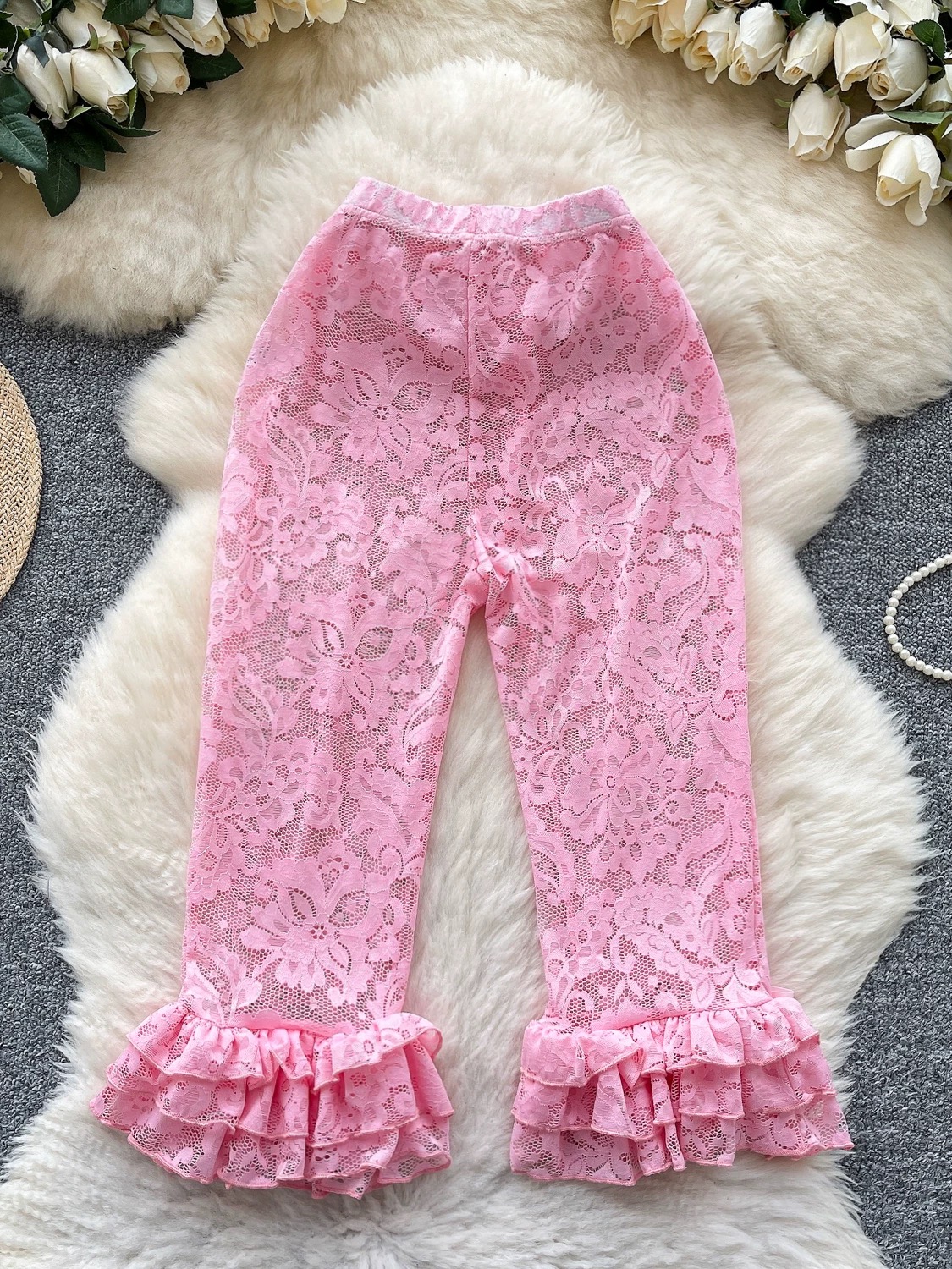 Brighten up the night lace pants CP26 images